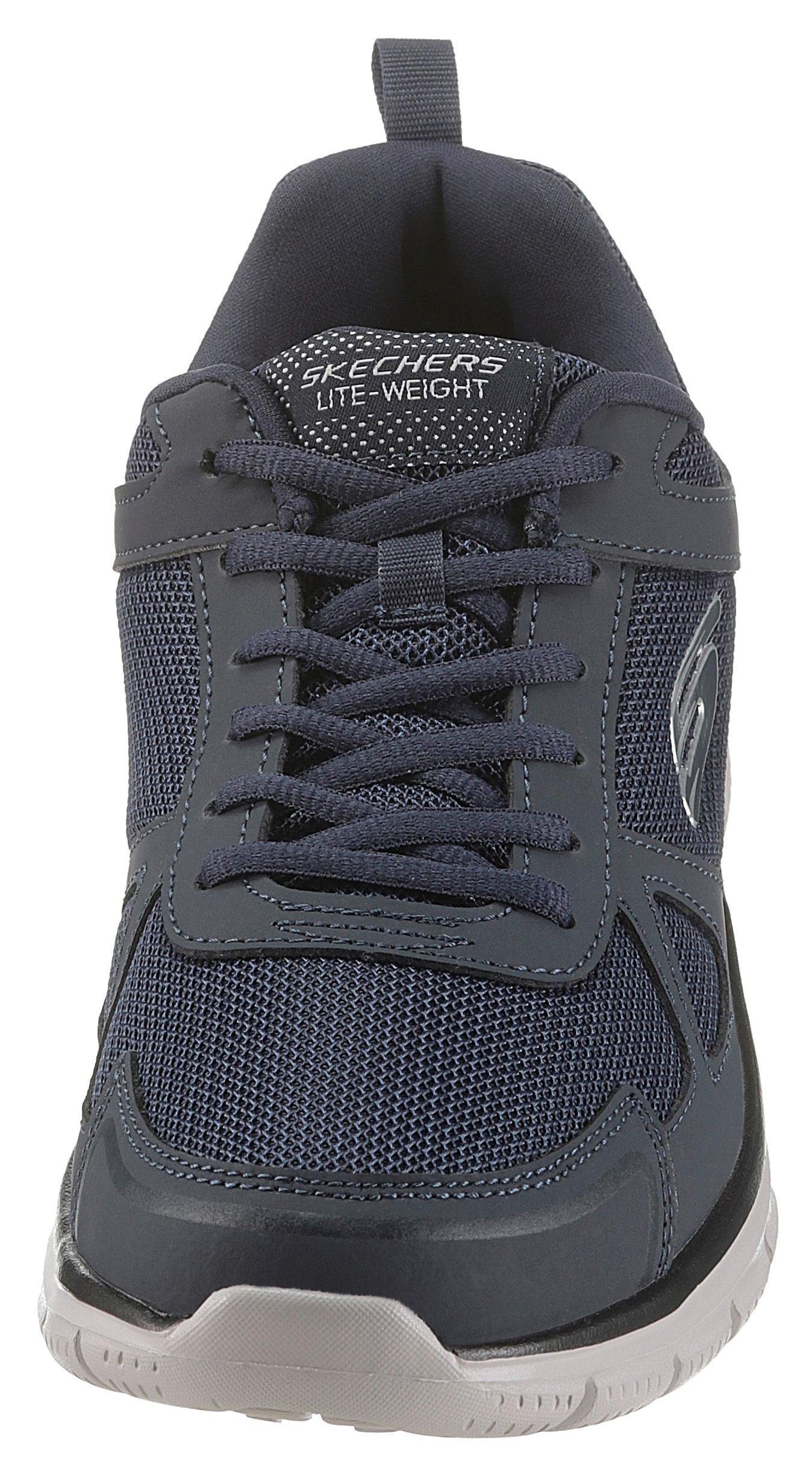 mit navy Skechers Sneaker Memory Foam Track-Scloric Skechers