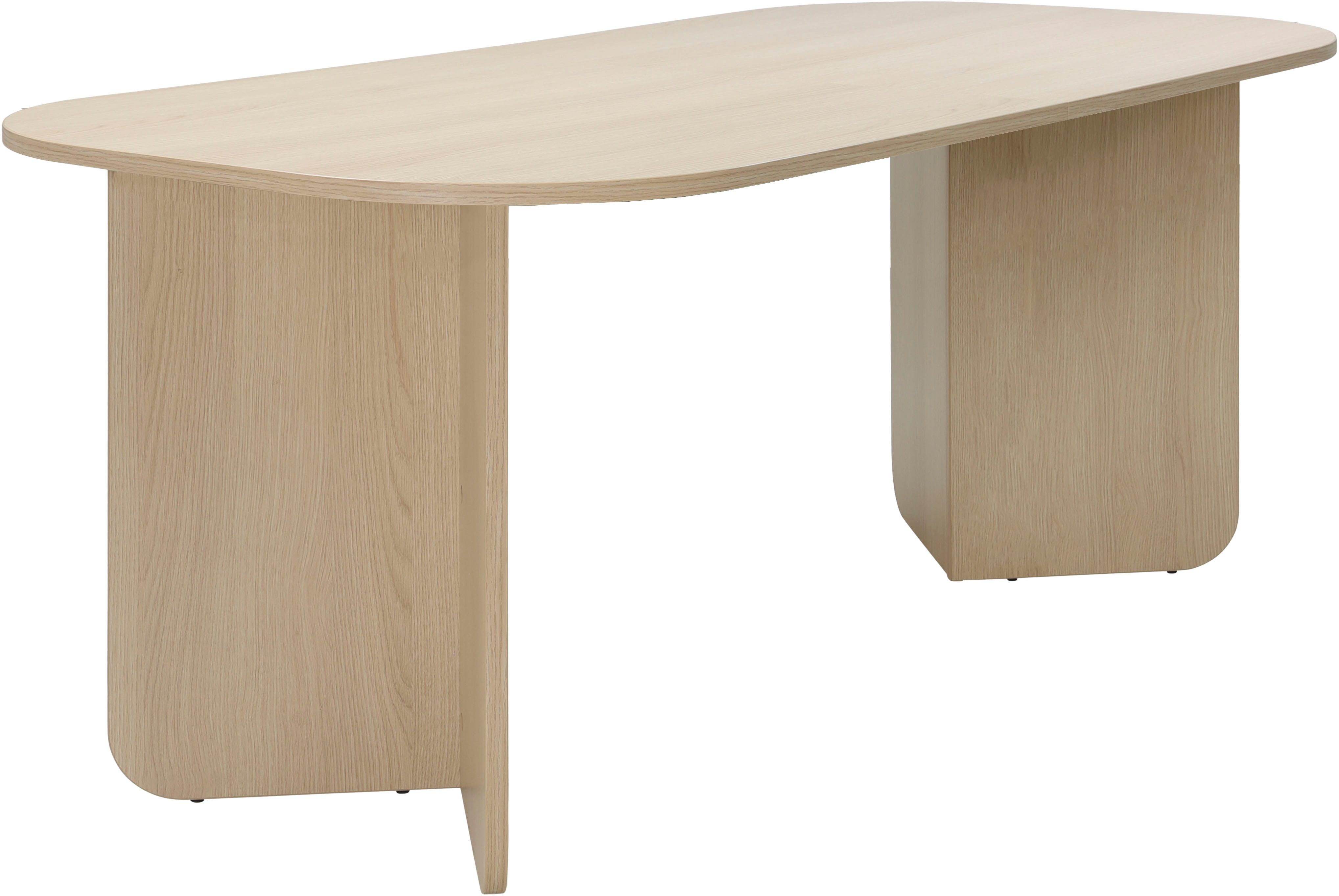 TOM TAILOR HOME Esstisch ROUNDES TABLE, Tischplatte und -beine mit gerundeten Ecken.