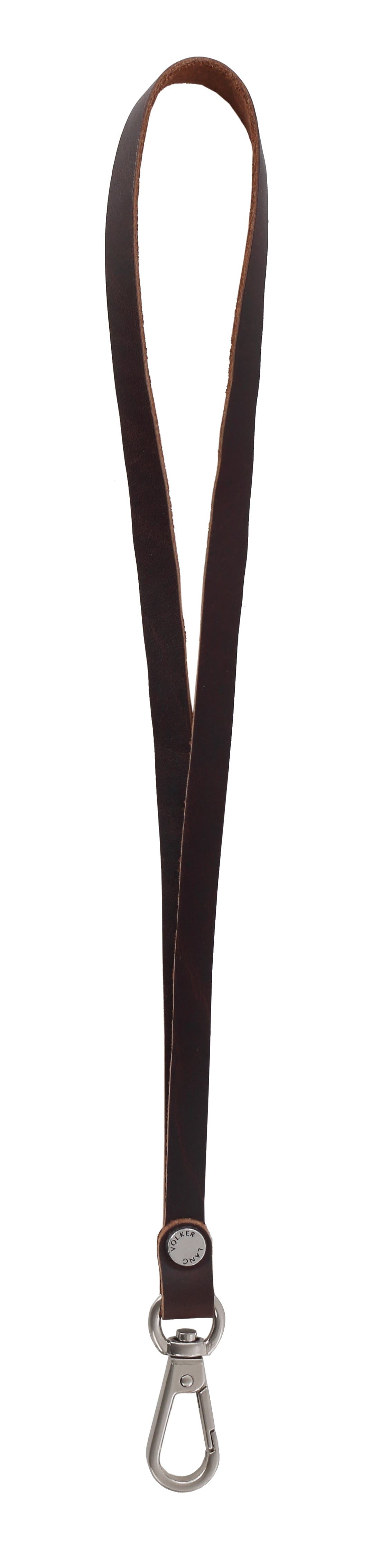 VOLKER LANG Schlüsselanhänger LANYARD, Schmales Lederband mit Karabinerhake günstig online kaufen