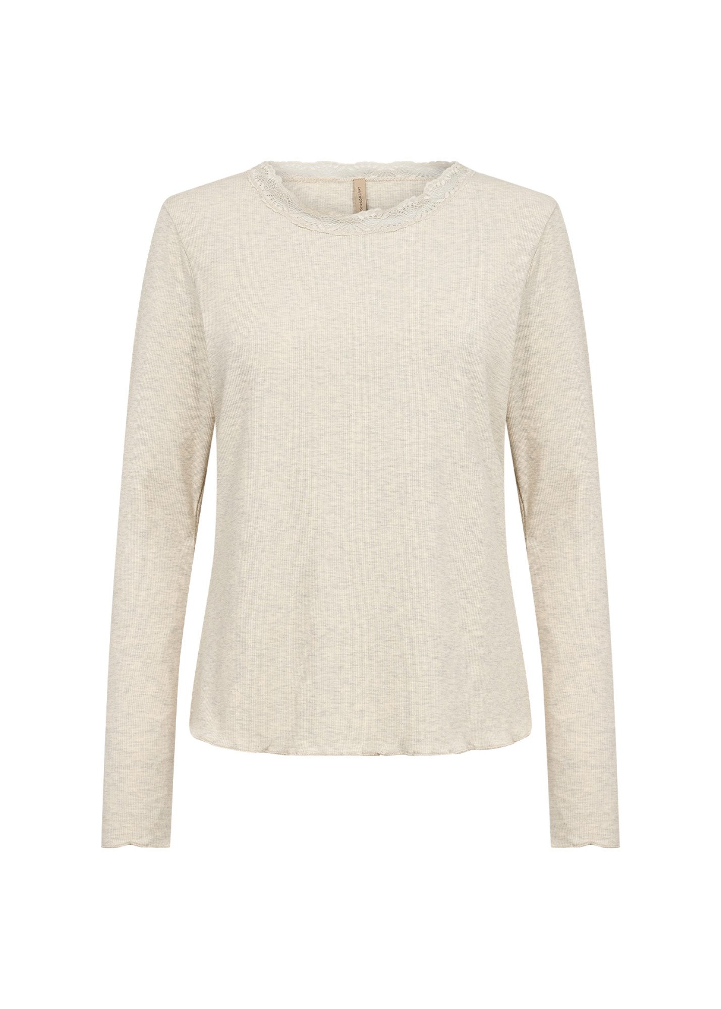 soyaconcept Langarmshirt SC-CHANILLA 5 Baumwollmischung, Spitze – Bild 4 von 5
