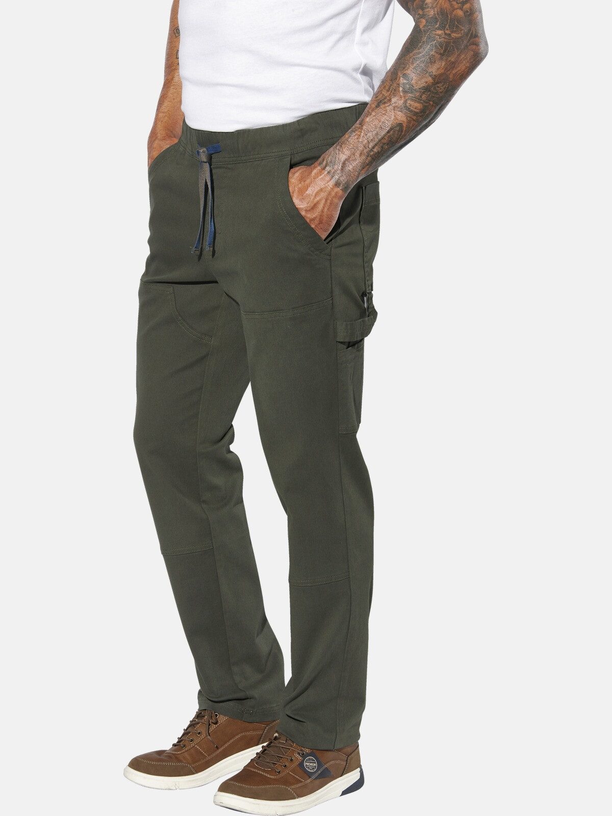 Jan Vanderstorm Schlupfhose HELBERG mit Elastikbund günstig online kaufen