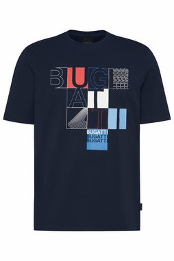 bugatti T-Shirt mit großflächigem Print
