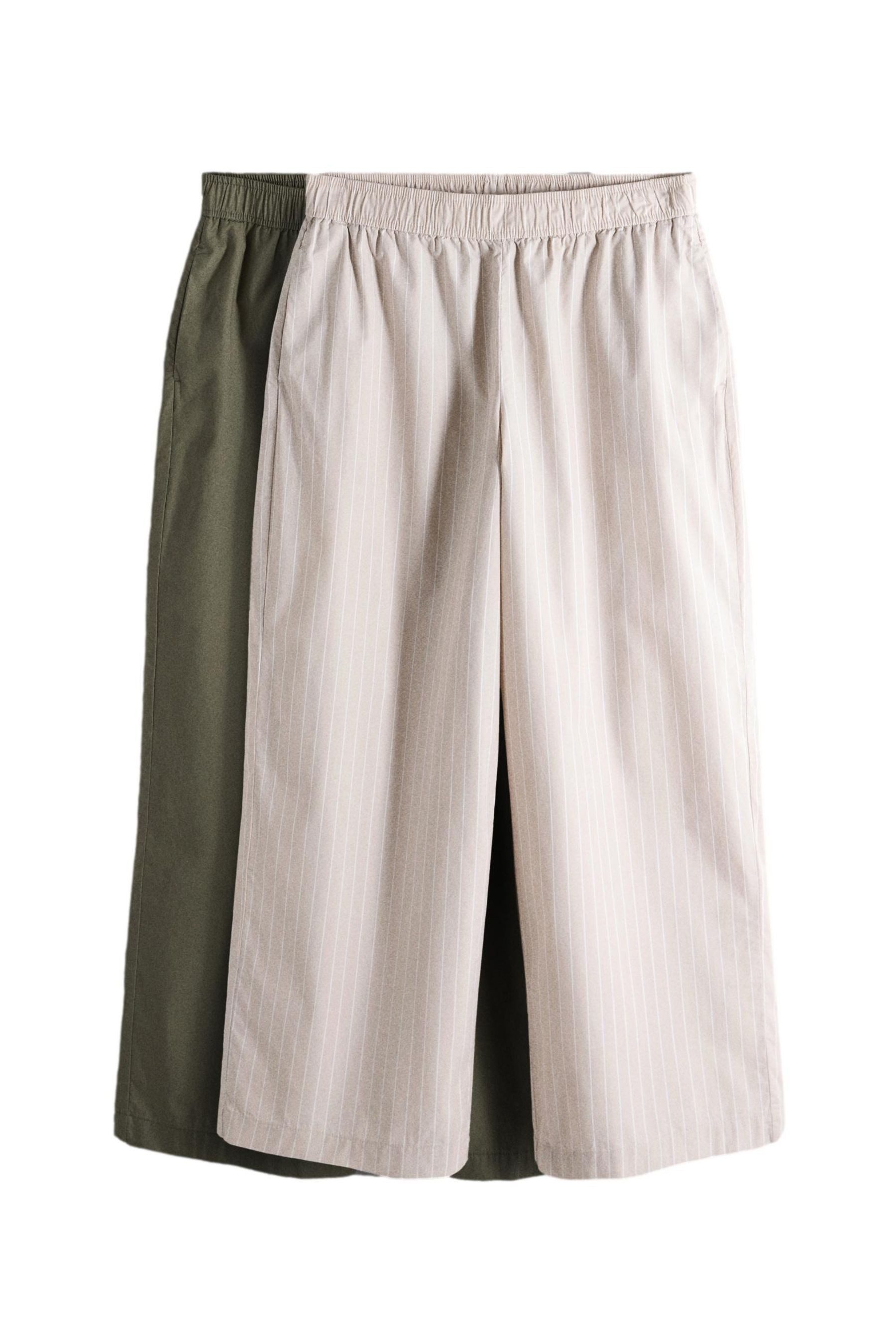 The Set Schlupfbluse The Set Schlupfhosen mit weitem Bein, 2er-Pack (2-tlg)