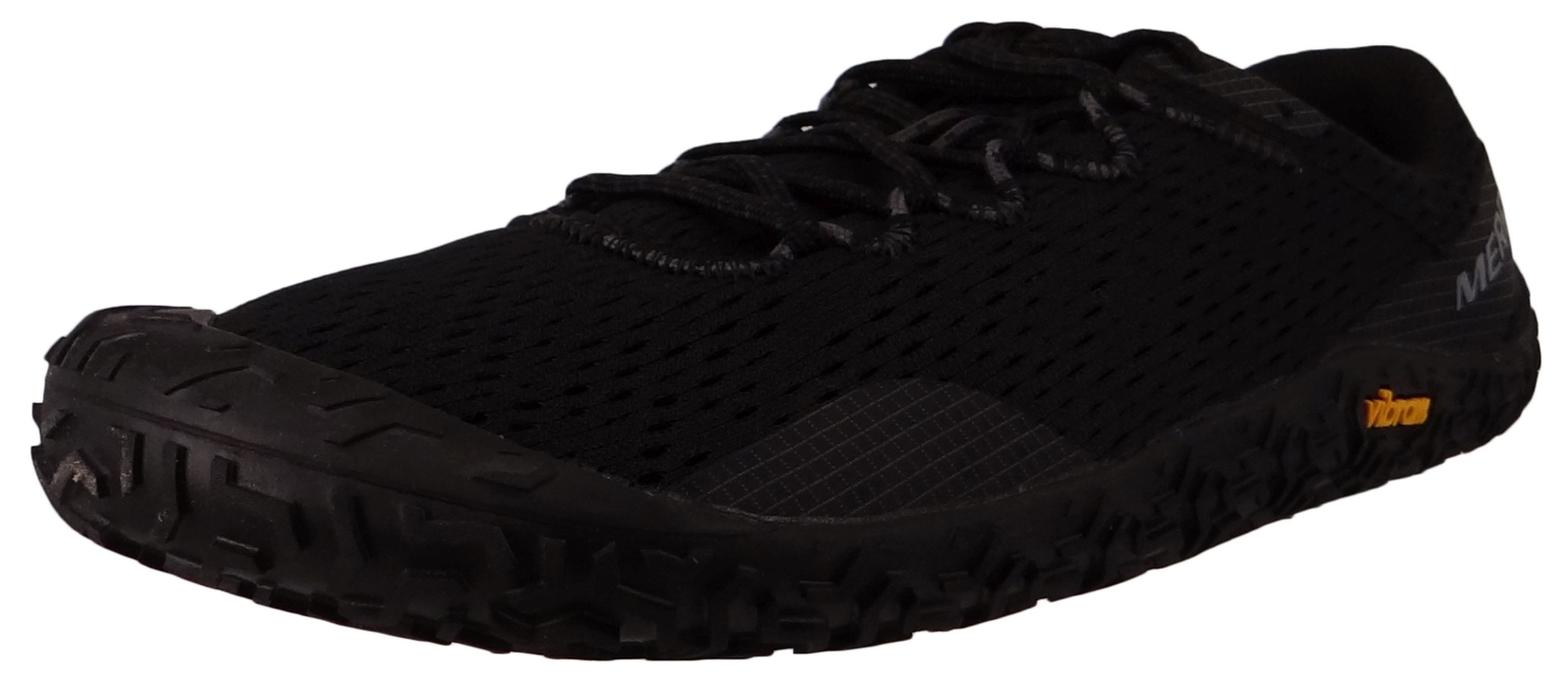 Merrell J067663 Vapor Glove 6 Barefoot Black Schnürschuh