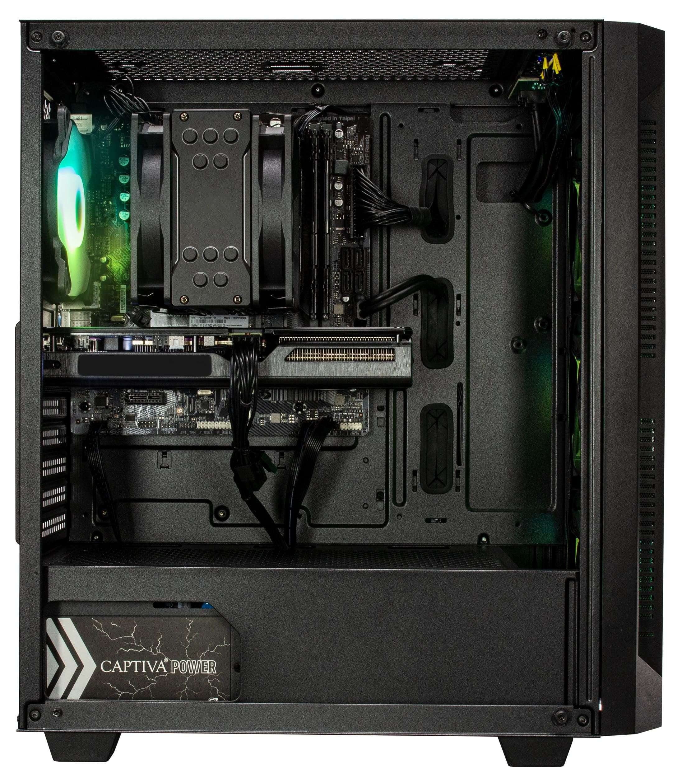 i5 SSD, RTX™ I71-552 8GB, RAM, 32 GB GeForce® Gaming GB Ti Core (Intel® 1 Advanced 13600KF, Luftkühlung) CAPTIVA 3060 Gaming-PC