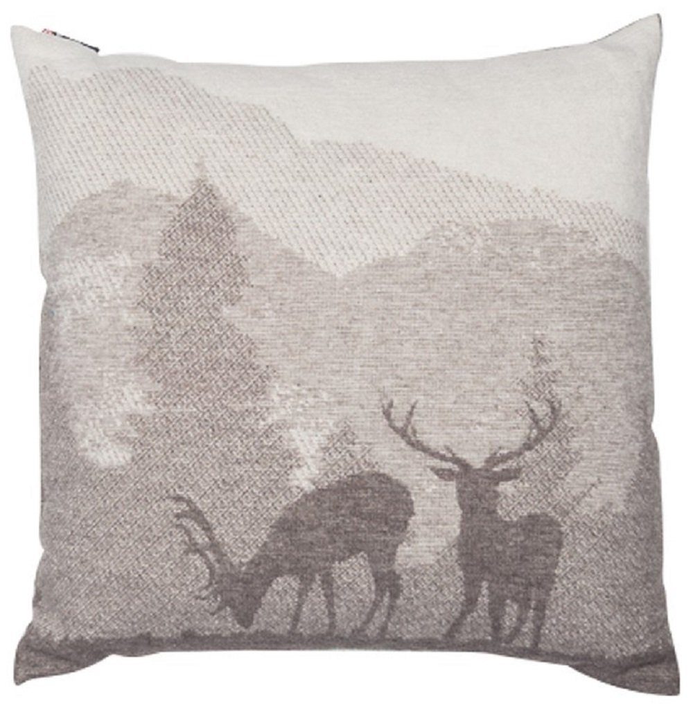 DAVID FUSSENEGGER Kissenhülle Silvretta 'Landschaft' 50 x 50 cm günstig online kaufen