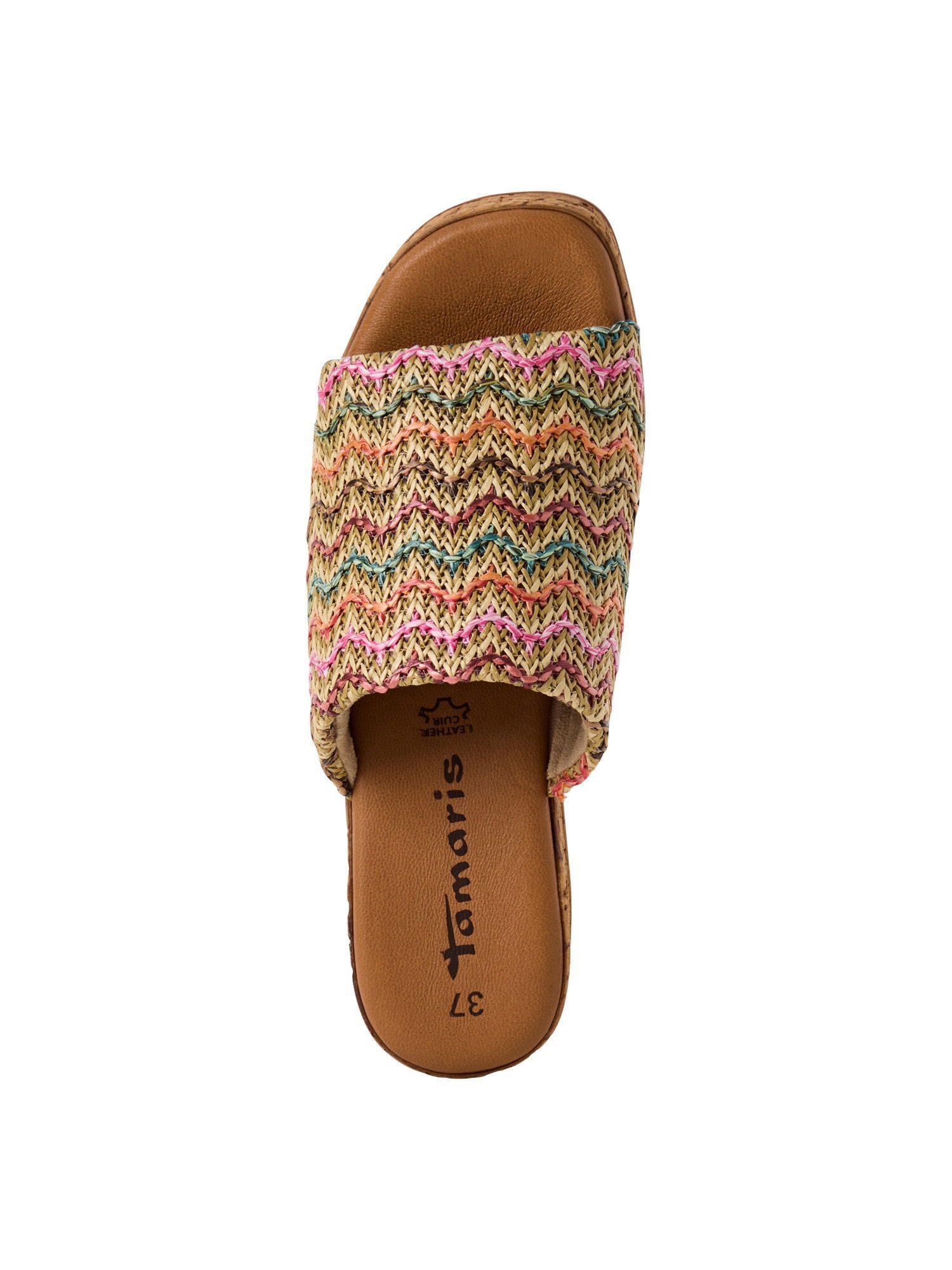Tamaris TOUCH-IT, COMFORT-Lining mit Keilabsatz Keilabsatz Keilpantolette TOUCH-IT