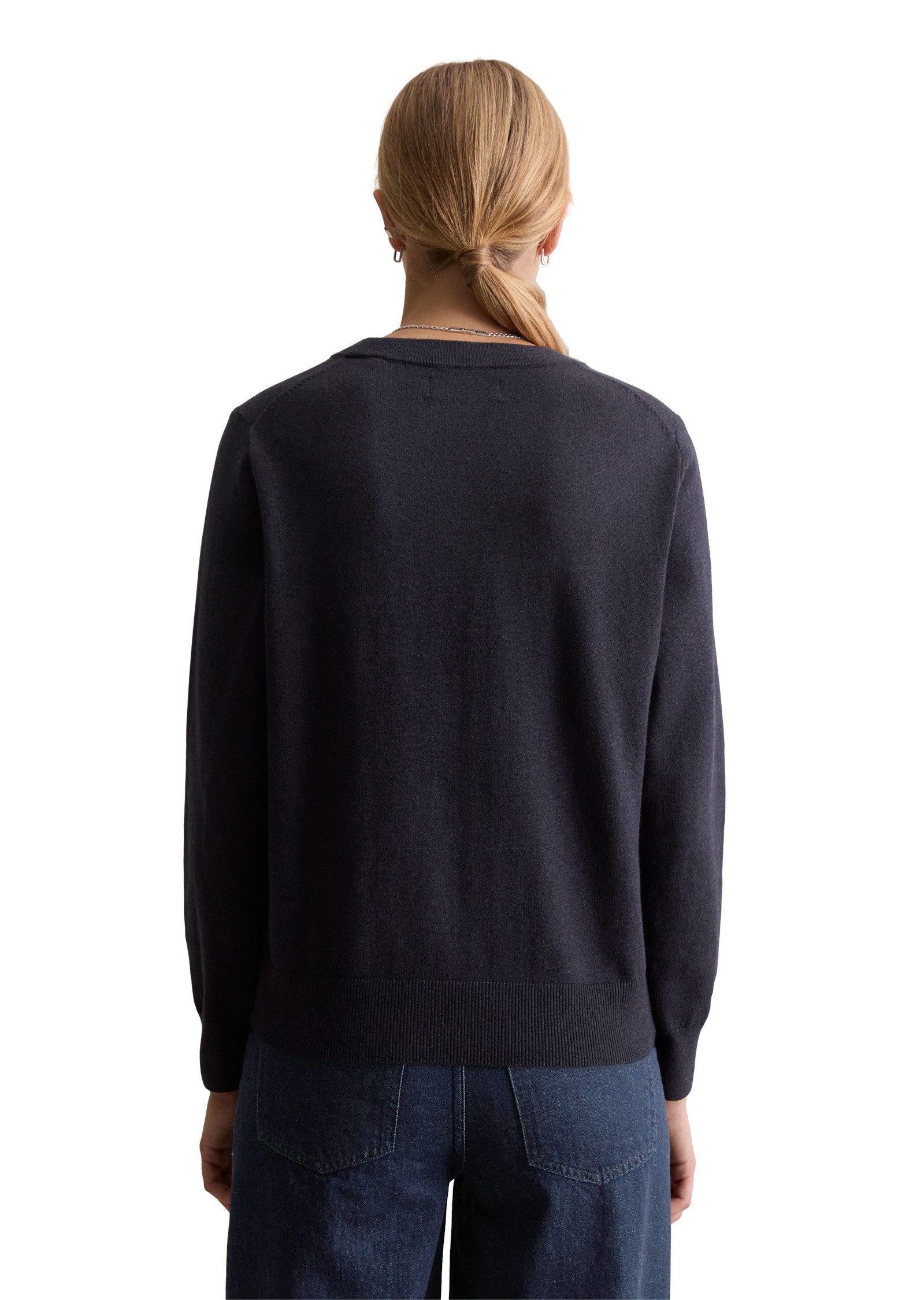 Marc O'Polo DENIM Strickpullover aus Soft Cotton Stretch