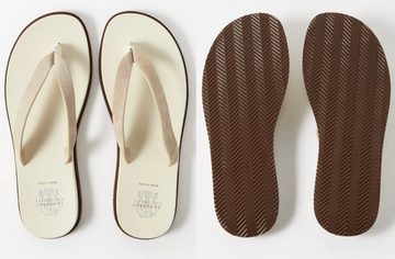 BRUNELLO CUCINELLI BRUNELLO CUCINELLI Suede Leather Flip Flops Sandalen Schuhe Shoes Slip Sneaker