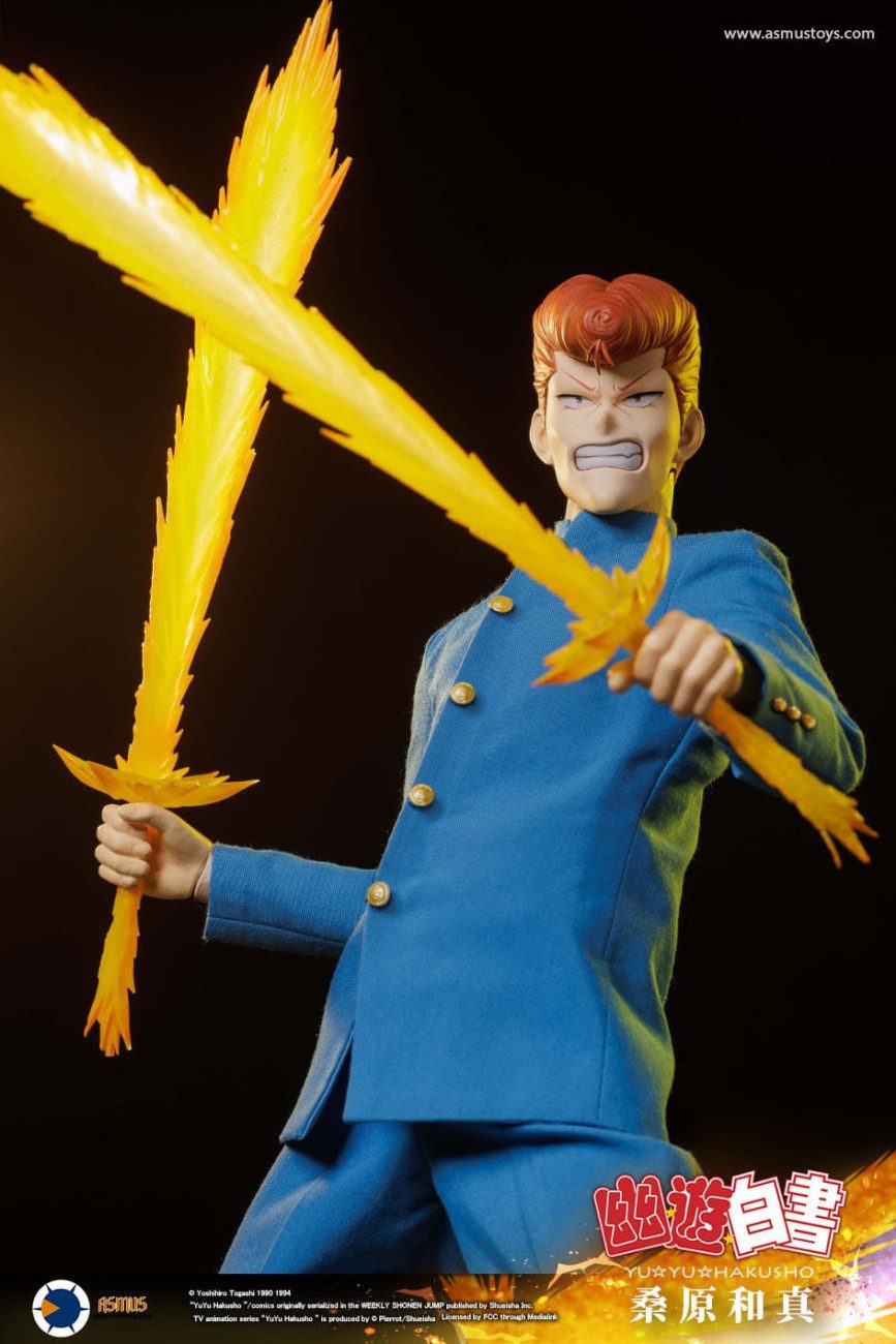 Asmus Collectible Toys Actionfigur Yu Yu Hakusho Actionfigur 1/6 Kazuma Kuwabara (Luxury Version) 30 cm