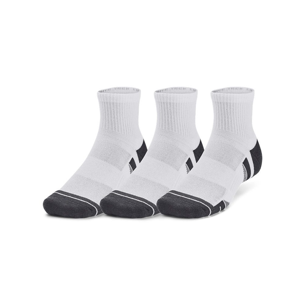 Under Armour® Sportsocken UA PERFORMANCE TECH 3PK QTR (3-Paar) mit mittlerer Dämpfung