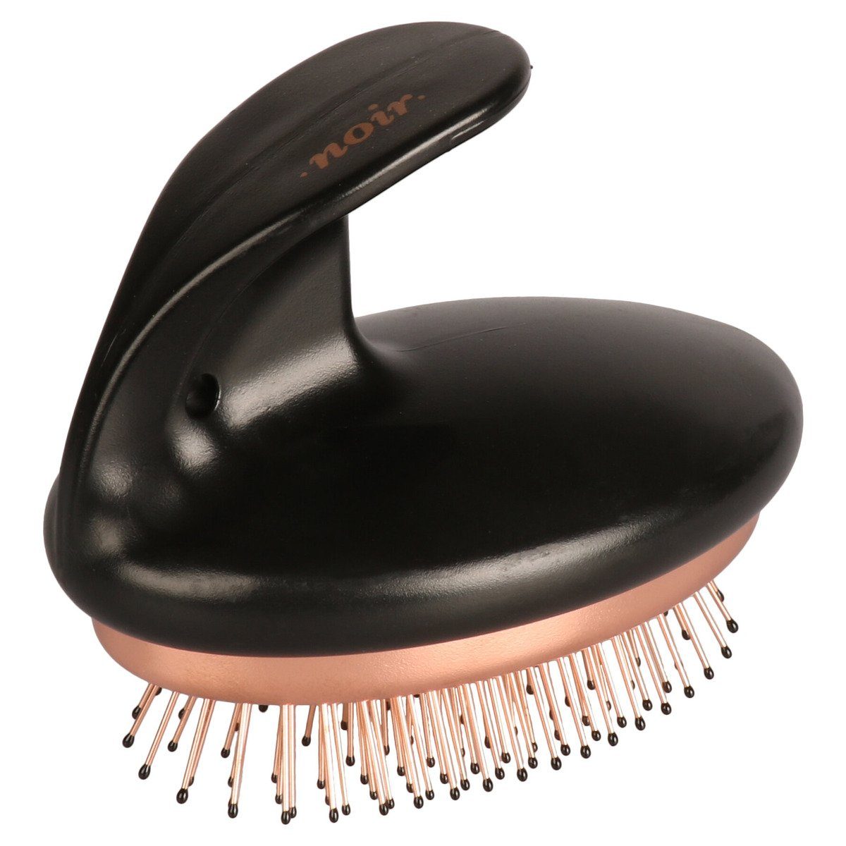Fellbürste Pinselbürste Noir ergonomisch bronze/schwarz für Hunde