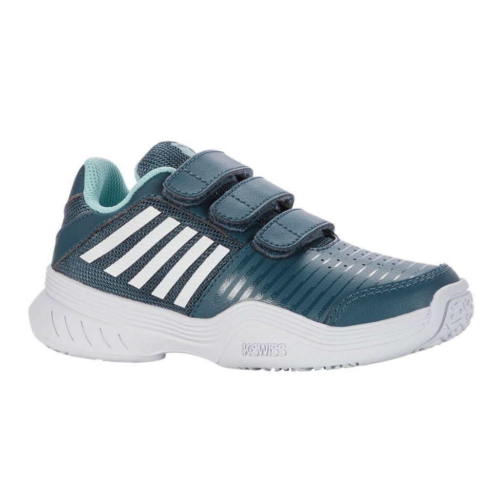 K-Swiss Performance Court Express Omni KLETT Allcourt tealblau/weiss Kleinkinder Tennisschuh