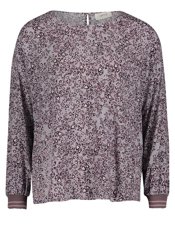 Cartoon Klassische Bluse