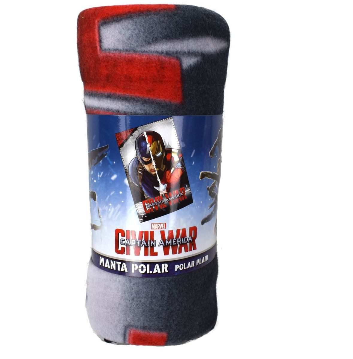 Wohndecke Marvel Captain America Civil War Fleecedecke ca. 150 x 100 cm Decke, MARVEL, mit hochwertigem Motiv