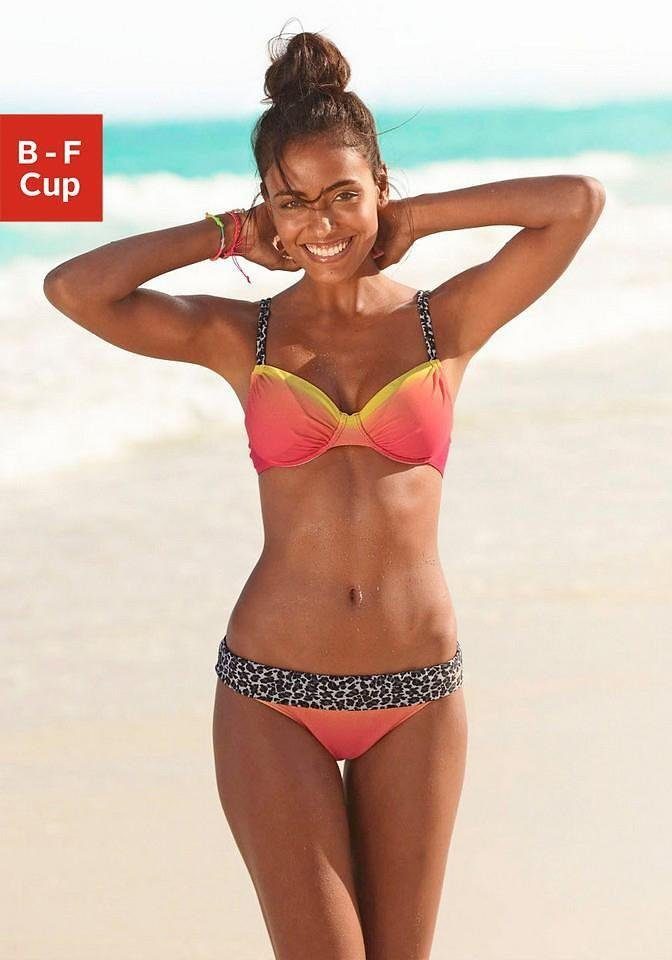 KangaROOS Bügel-Bikini mit trendigen Details im Leoprint