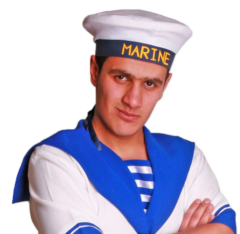 Das Kostümland Kostüm Matrosen Hemd für Herren Gr. XL, Shirt und Matros günstig online kaufen