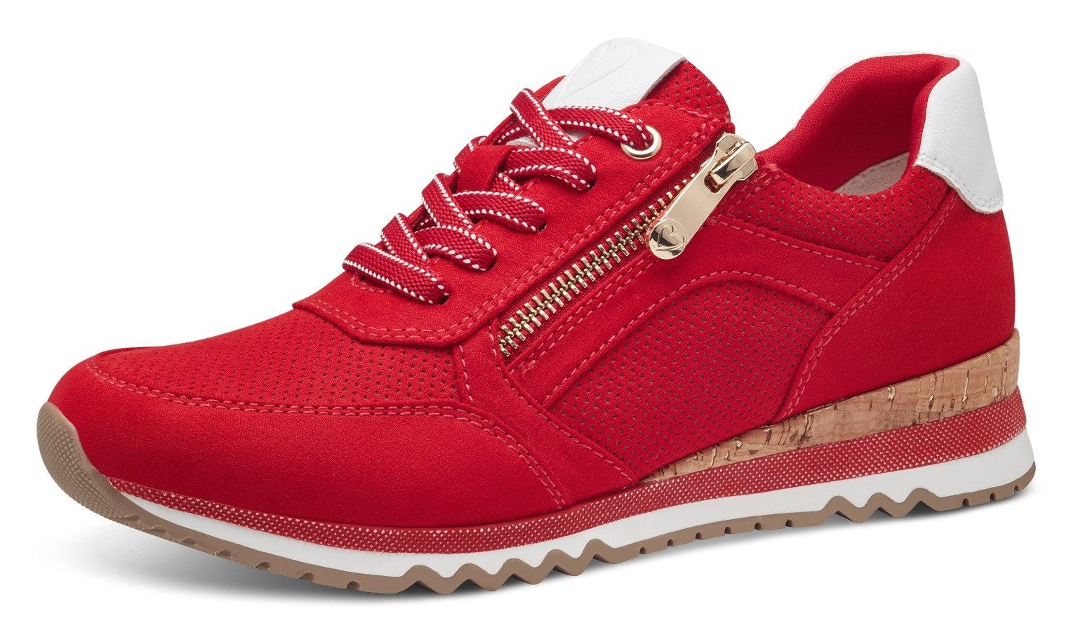 MARCO TOZZI Keilsneaker, Freizeitschuh, Halbschuh, Schnürschuh günstig online kaufen