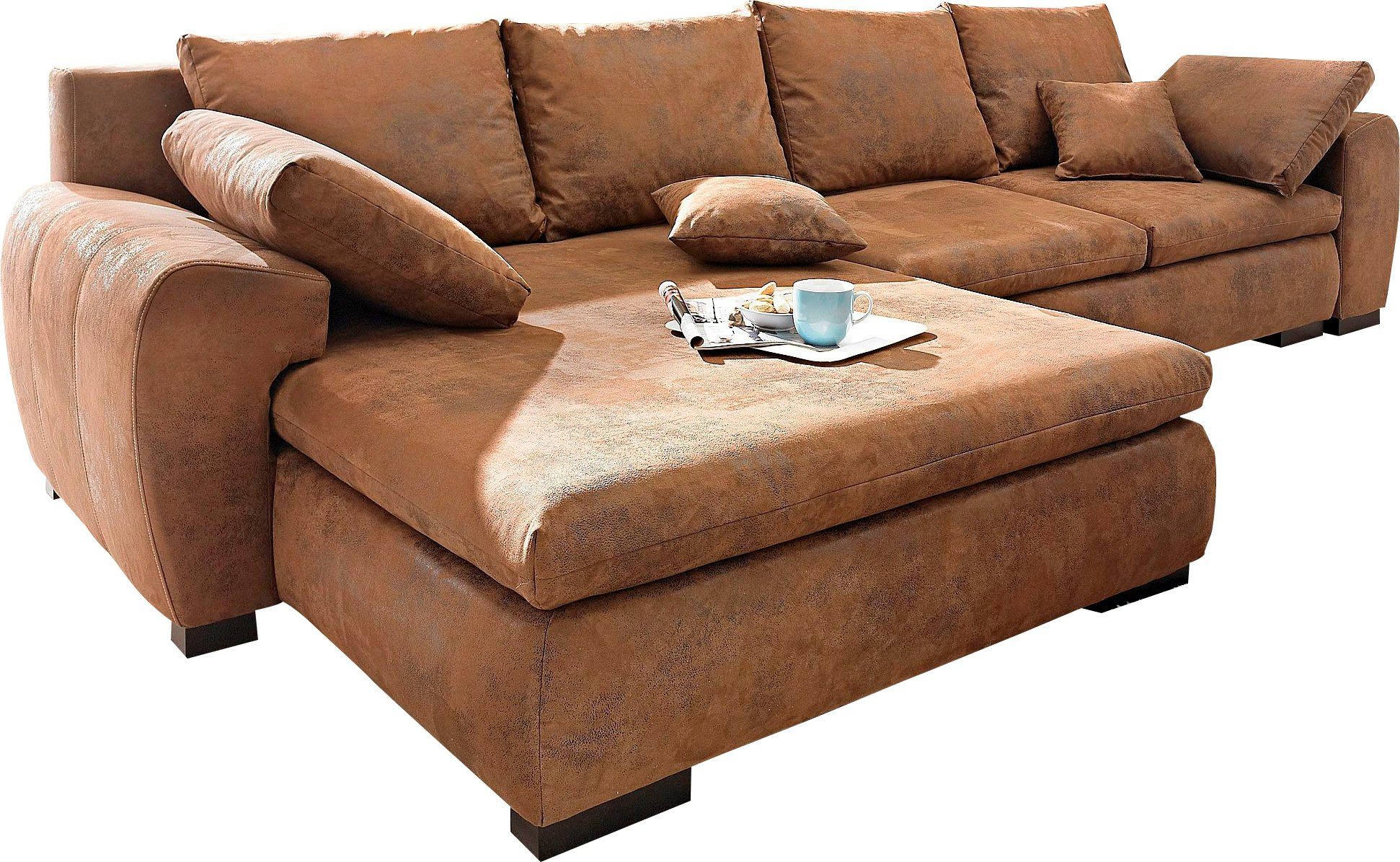 Home affaire Ecksofa Cara Mia L-Form, günstig online kaufen