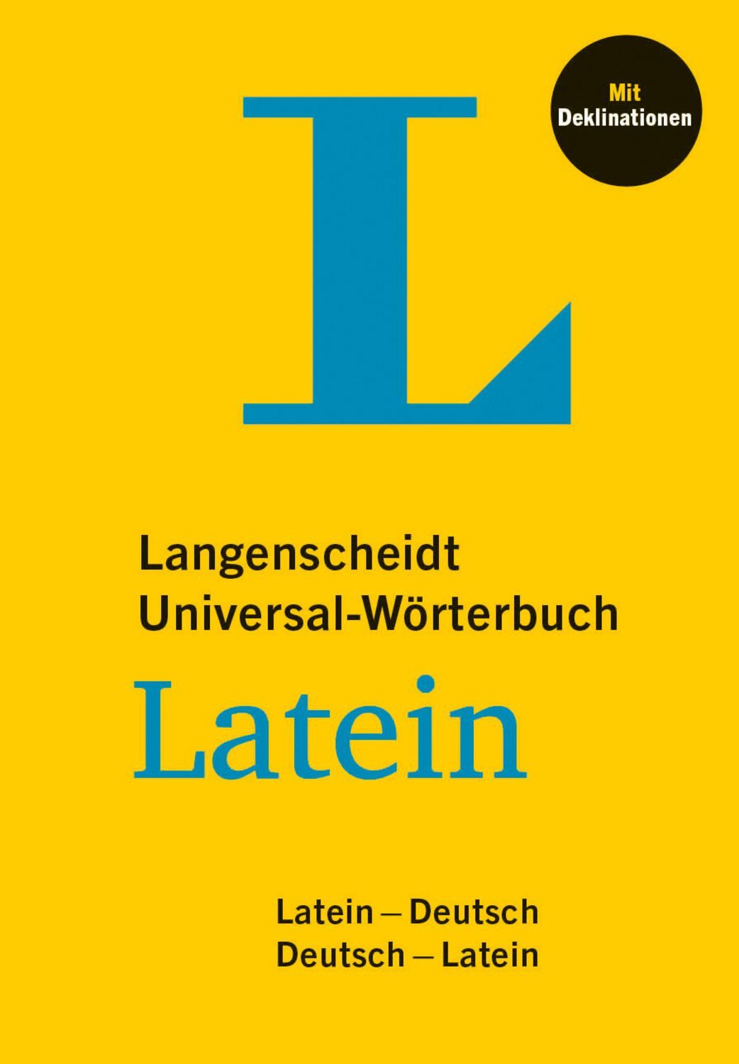 Langenscheidt Universal-Wörterbuch Latein / diverse