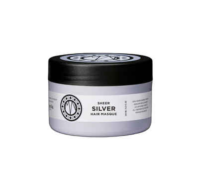 Maria Nila Haarmaske Sheer Silver Masque 250 ml, 1-tlg., neutralisiert Gelbstich, Glanz