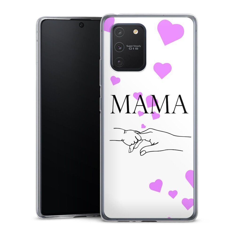 DeinDesign Handyhülle Muttertag Mama Familie Muttertag-Mama und kinder, Samsung Galaxy S10 Lite Slim Case Silikon Hülle Ultra Dünn Schutzhülle