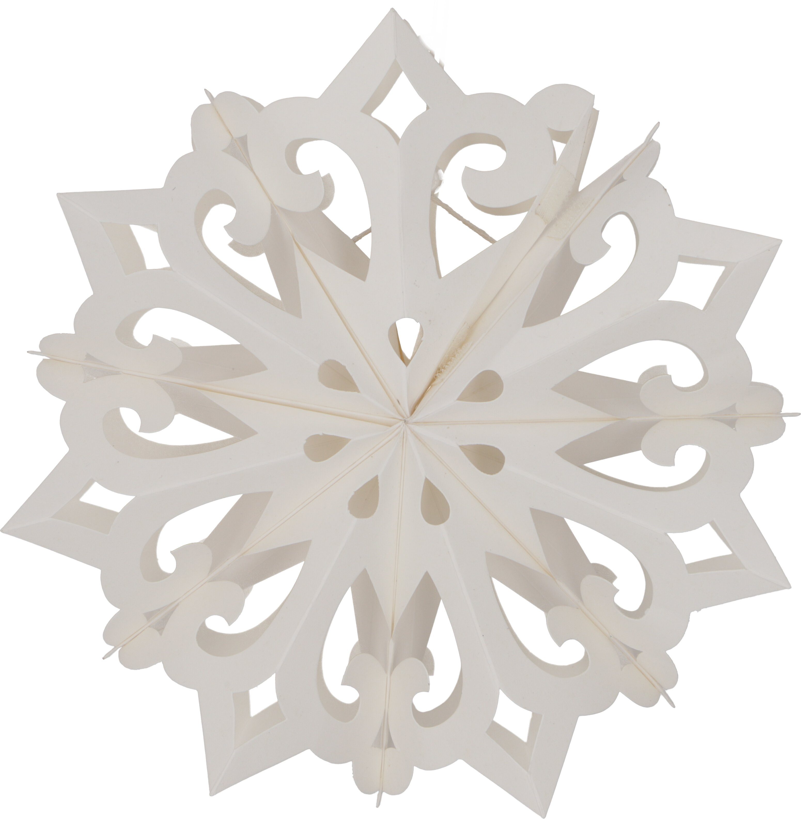 Guru-Shop Christbaumschmuck Snowflake Design Dekoobjekt, Лампыschirm -..