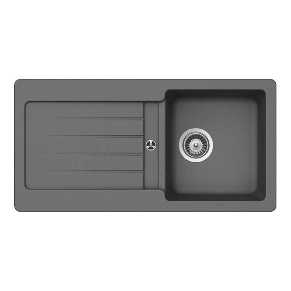 Schock Granitspüle Cristalite Typos D-100 S A, 86/435 cm