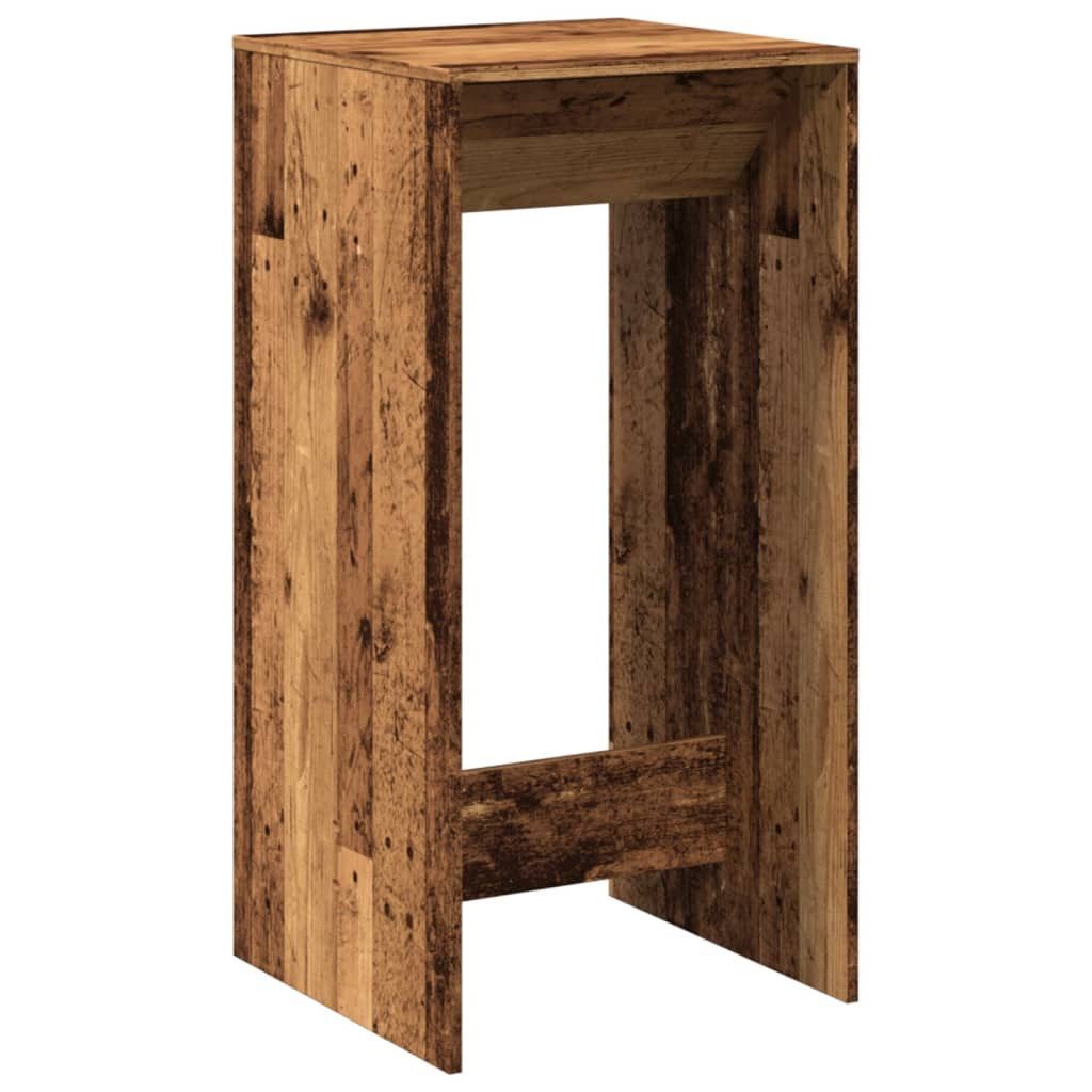 vidaXL Esstisch Bartisch Altholz-Optik 51x50x103,5 cm Holzwerkstoff (1-St)