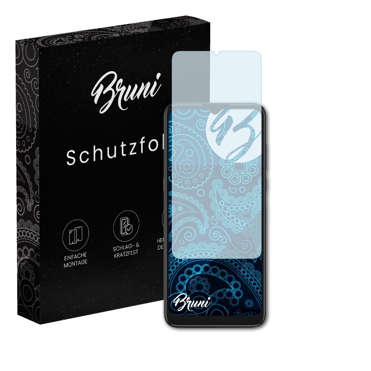 Schutzfolie Glasklare Displayschutzfolie für Alcatel 1S 2021
