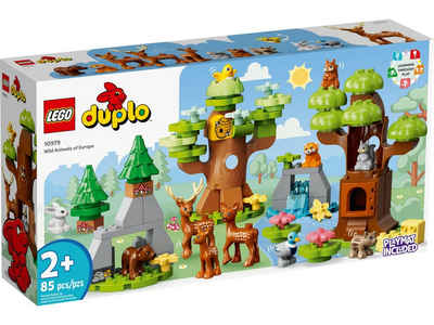LEGO® Konstruktionsspielsteine LEGO® DUPLO® 10979 Wilde Tiere Europas, (85 St)