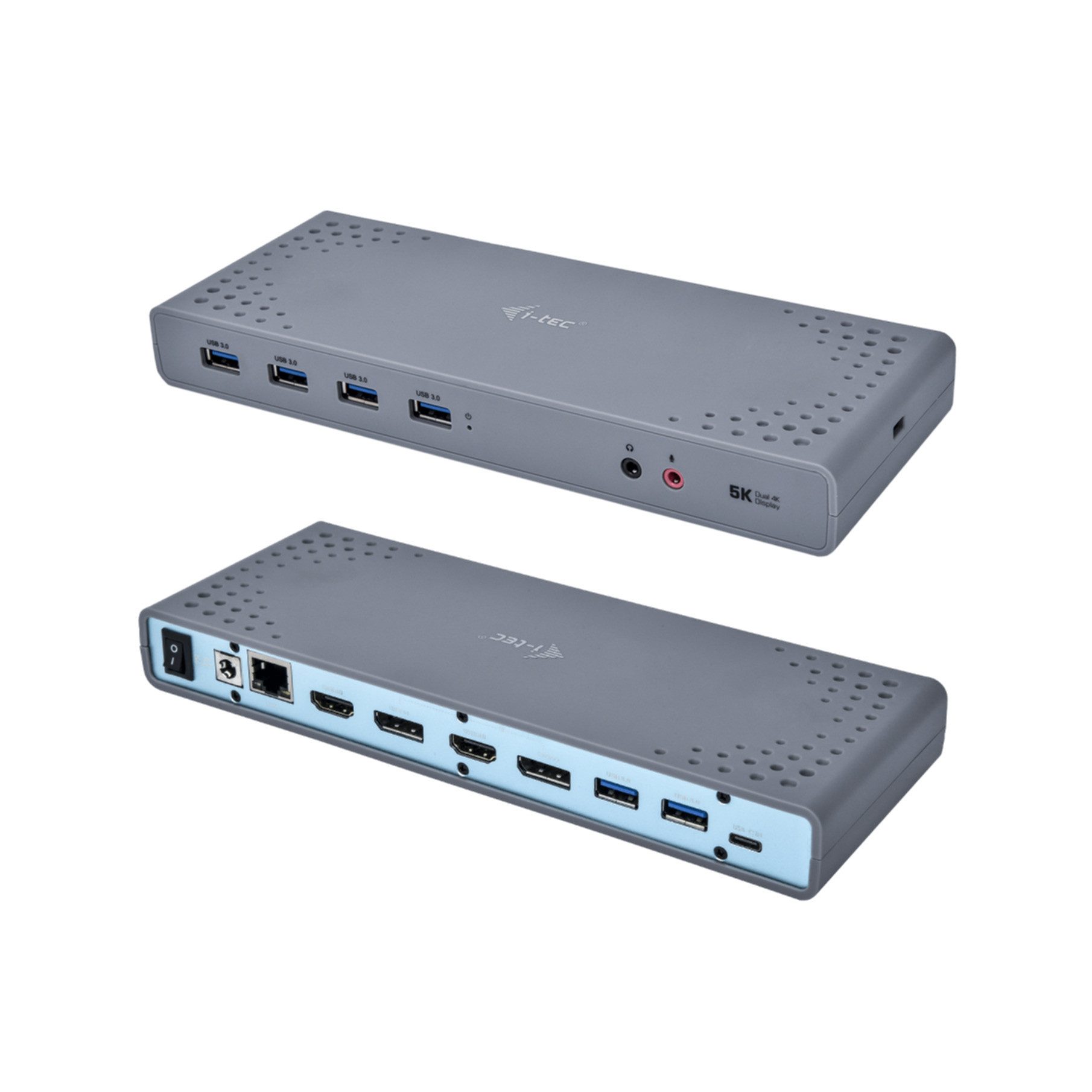 I-TEC Laptop-Dockingstation USB 3.0 / USB-C / Thunderbolt 3 Dual Display Docking Station