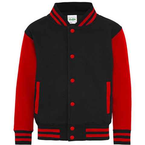 Just Hoods Outdoorjacke Kinder College Jacke Kids Varsity Jacket