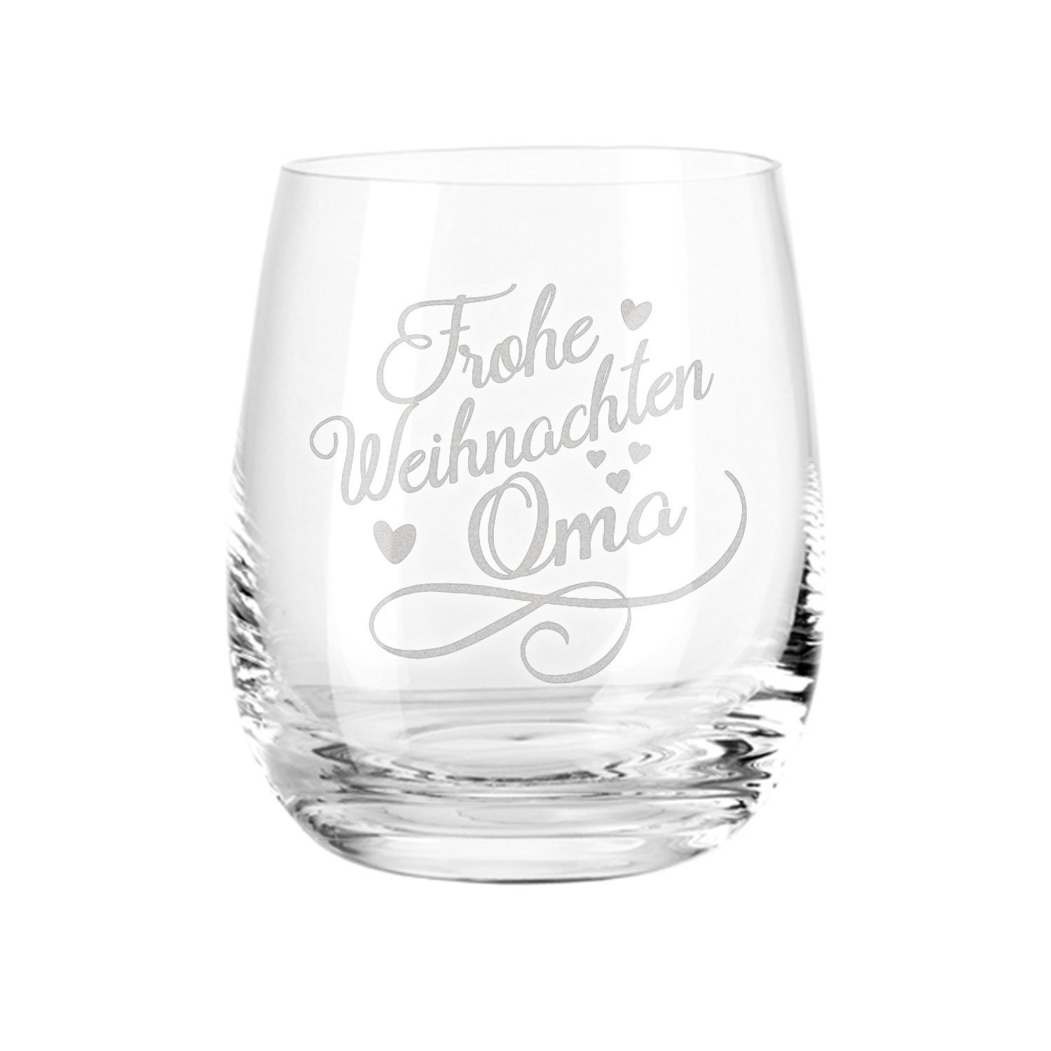 GRAVURZEILE Teelichthalter aus Glas mit Gravur von Leonardo - Weihnachtsdek günstig online kaufen
