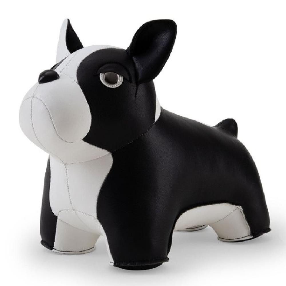 Züny Dekofigur Buchstütze Dekorationsobjekt Hund Französische Bulldogge (1kg)