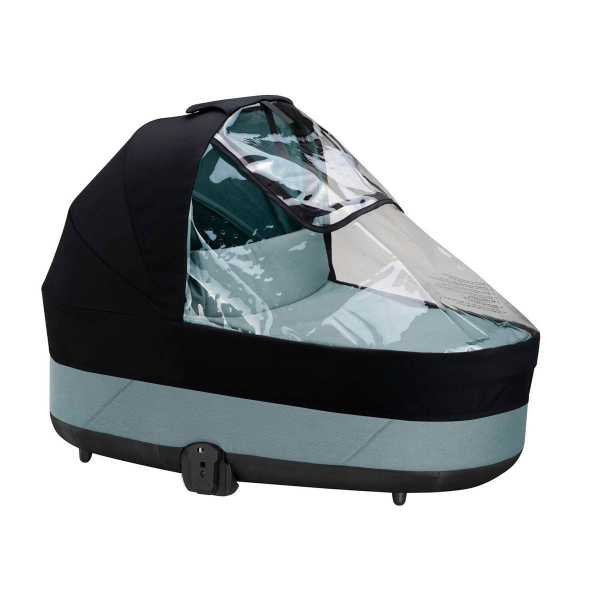 Cybex Kinderwagen-Regenschutzhülle Cybex Regenverdeck Cot S Lux Transparent (inkl. Wetterschutz), passgenau