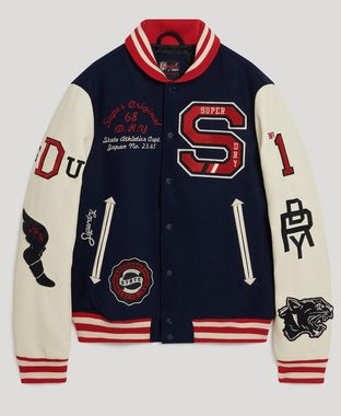 Superdry Collegejacke COLLEGE VARSITY PATCHED BOMBER Atlantic Navy