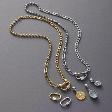Jewels by Leonardo Edelstahlkette Gold Mela Clip&Mix