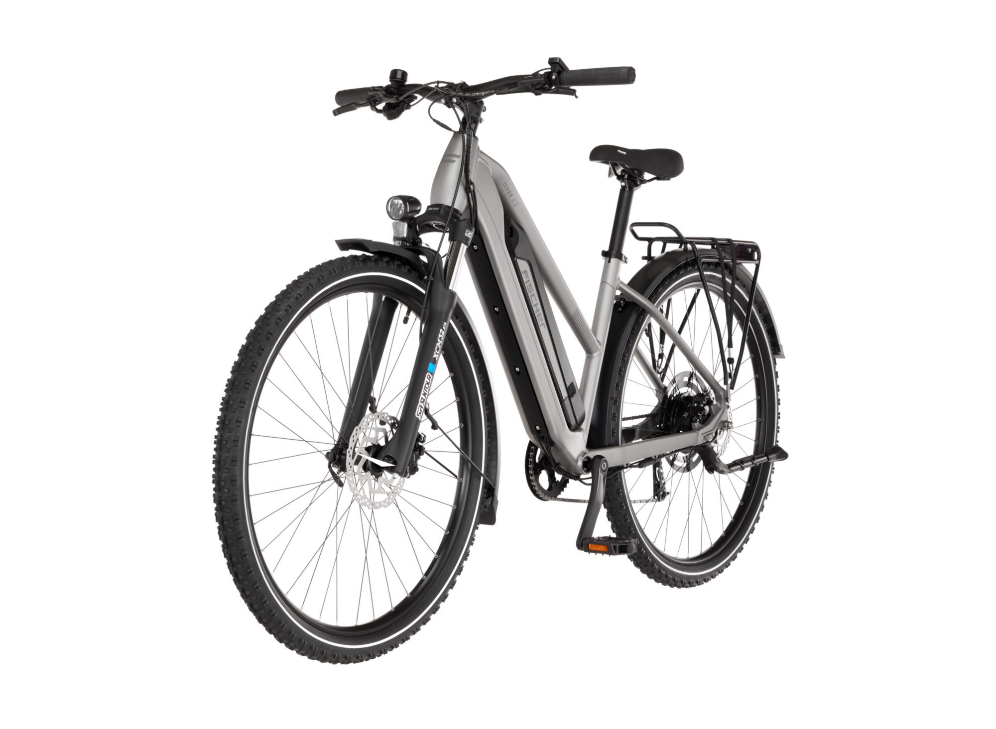 FISCHER Fahrrad E-Bike ATB TERRA 2.2 459, 8 Gang Shimano ACERA Schaltwerk, Heckmotor, 459 Wh, (mit Akku-Ladegerät, mit Werkzeug), Pedelec, Elektrofahrrad für Damen und Herren