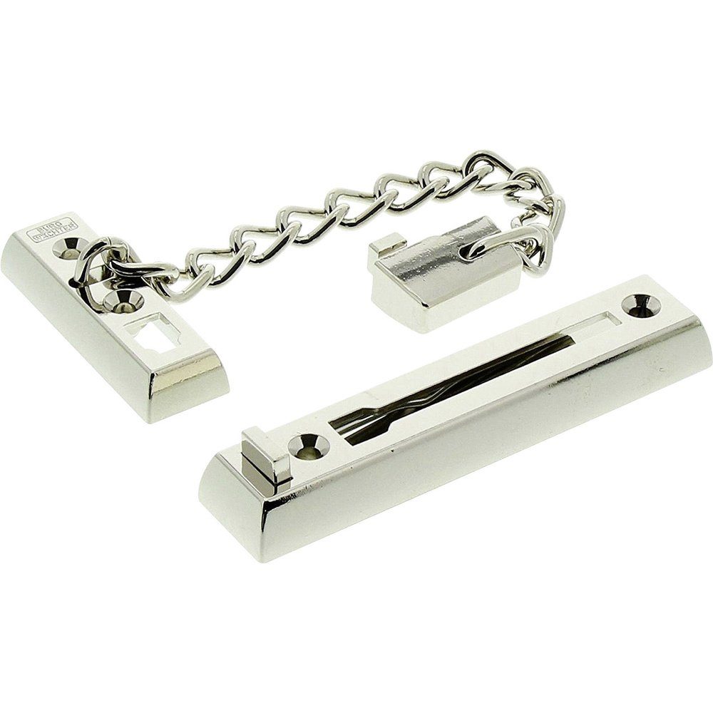 Burg Wächter Türriegel Burg Wächter TK 75 SB Türkette Nickel