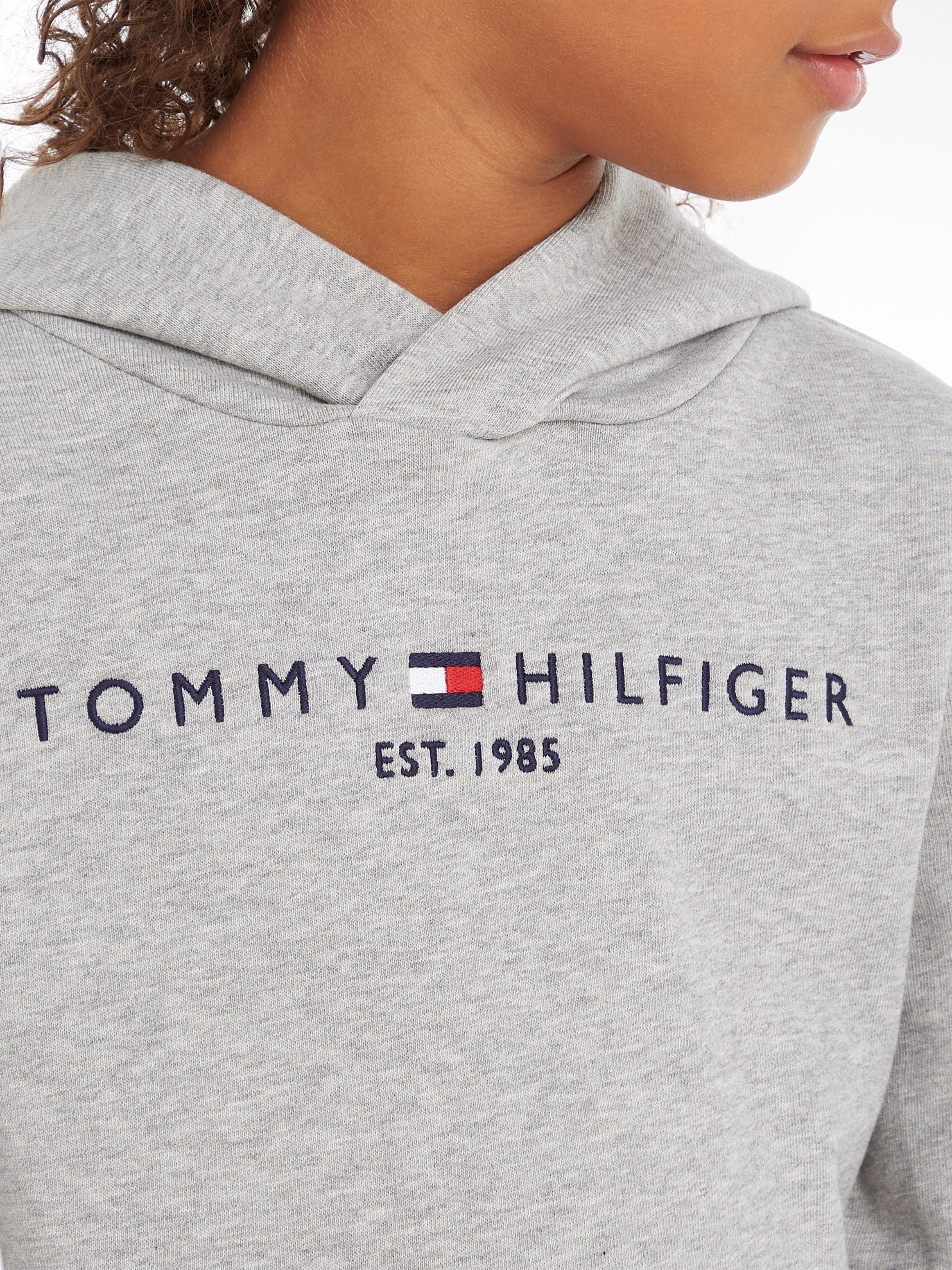 Jungen Mädchen Kapuzensweatshirt und Tommy für HOODIE ESSENTIAL Hilfiger