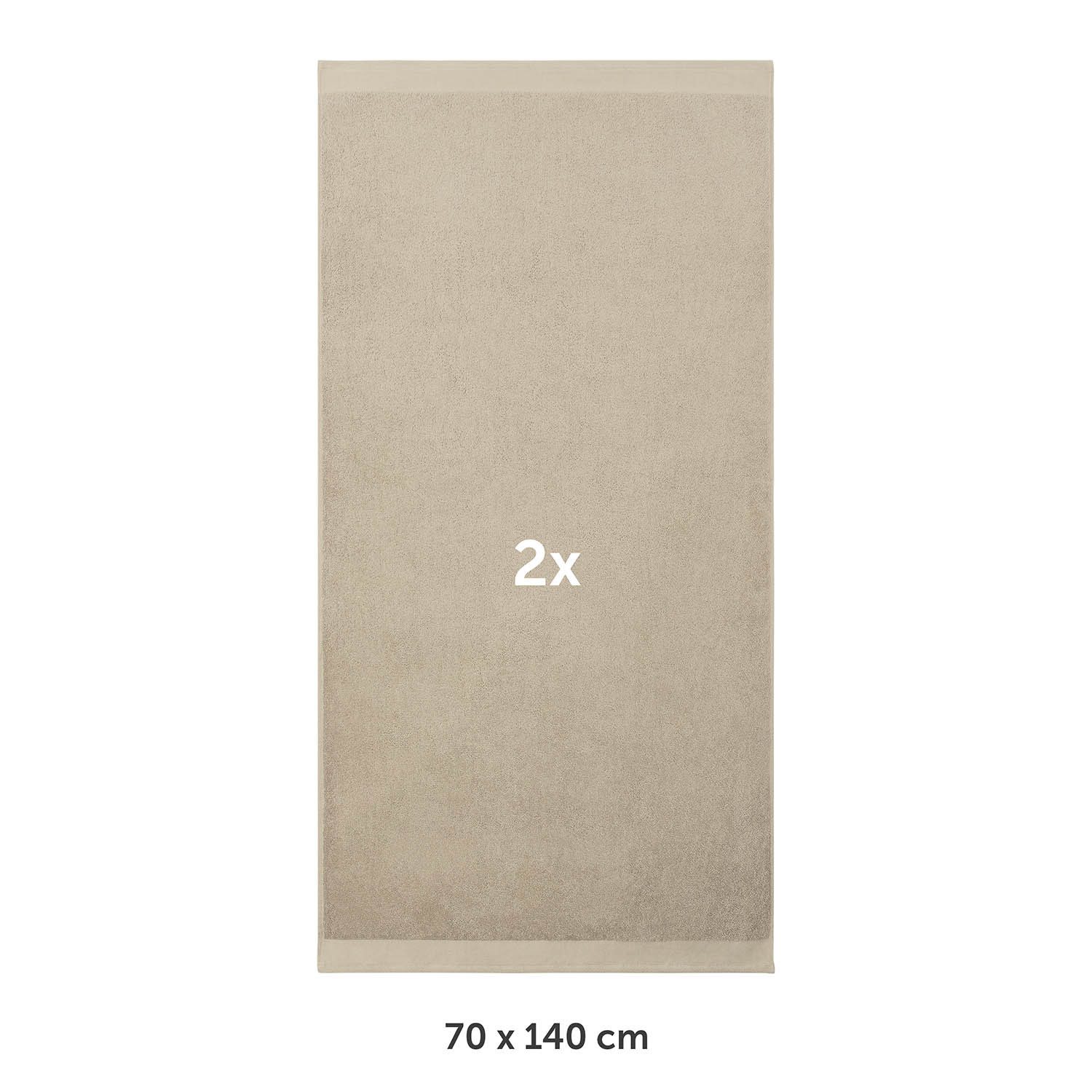 Blumtal Badetücher Premium Frottier Handtücher Set günstig online kaufen