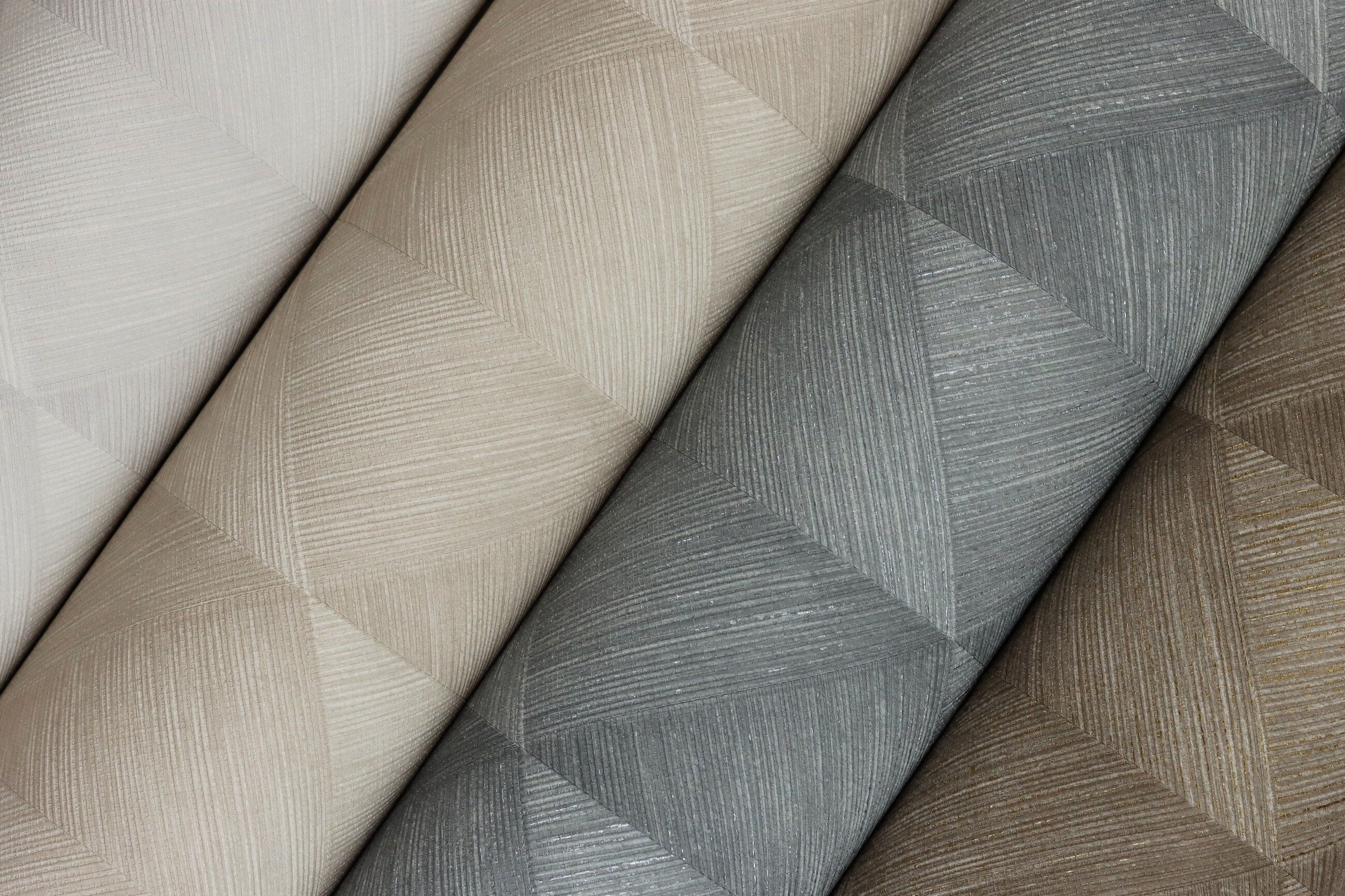 Rasch Vliestapete, Einfarbig, (1 St), 3D