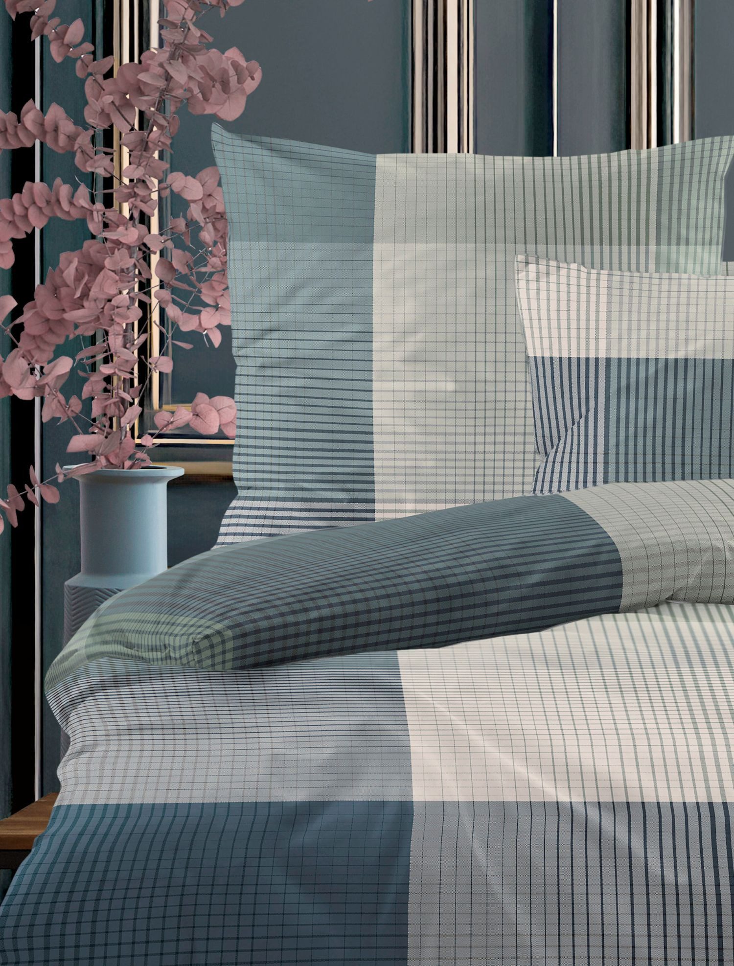 Irisette Bettwäsche Irisette Wave Mako-Satin Bettwäsche günstig online kaufen