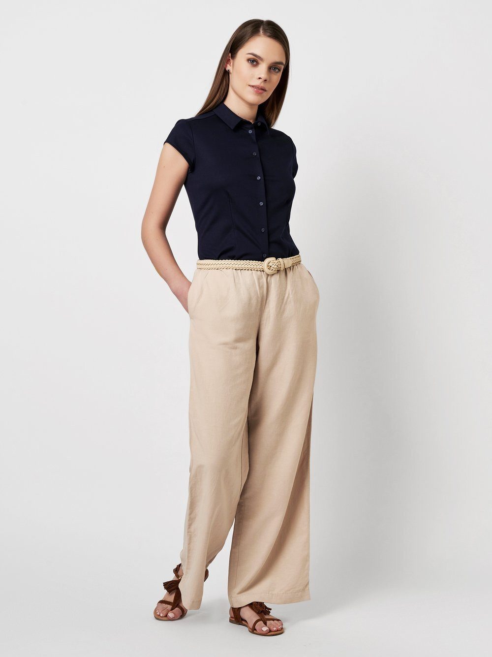 DESOTO Klassische Bluse Pia mit Hemdblusenkrangen günstig online kaufen