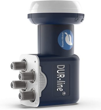 DUR-line DUR-line Blue ECO Quad - Stromspar-LNB - 4 Teilnehmer - Premium-Qualit Universal-Quad-LNB