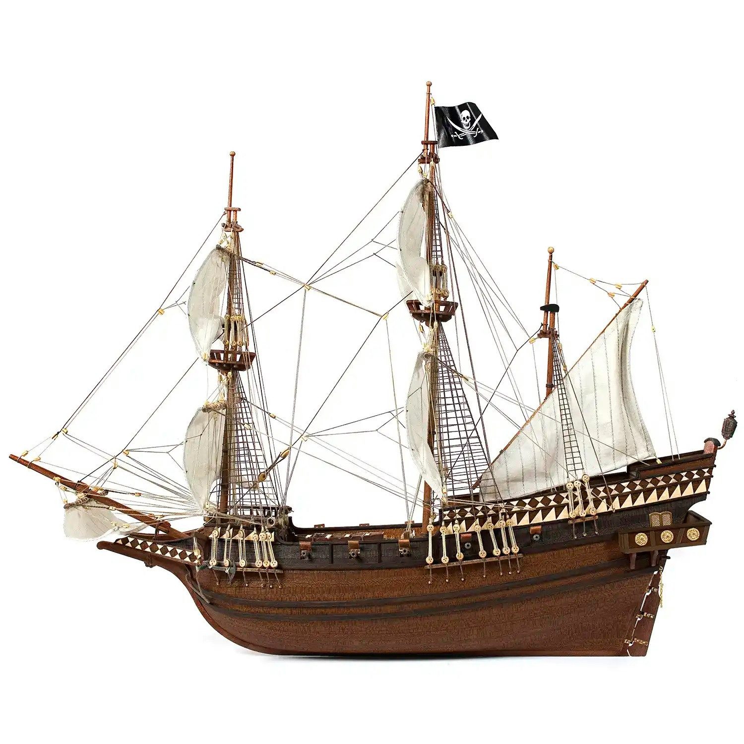 OcCre Modellbausatz Buccaneer Maßstab 1:100 Schiffsbausatz, (Schiff, 2235-tlg., Schiffsbausatz), Made in Europe