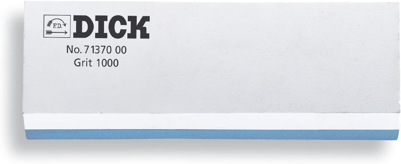 Messerschärfer F. DICK Abziehstein Korn 1000/3000, Nassschleifer, mit Winkelhalter