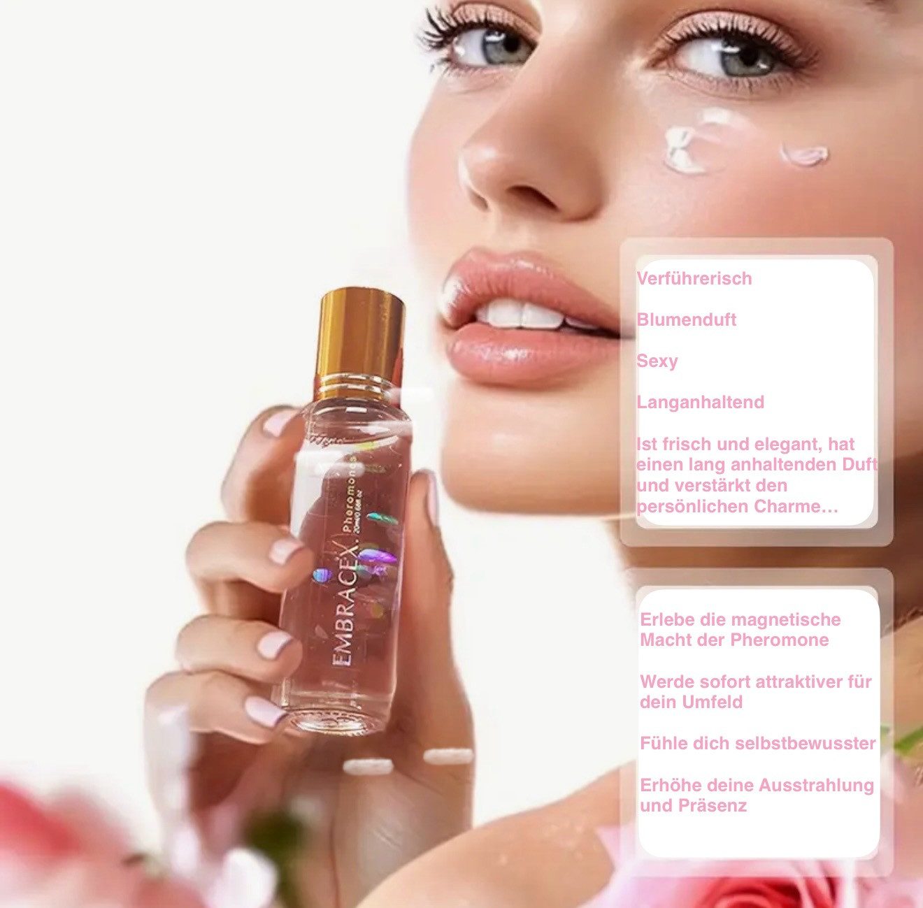 Samira Öl-Parfüm Pheromon Öl Sinnlichkeit in ihrer reinsten Form, 1-tlg., Parfüm, verführerisch, langanhaltend,Frauenduft