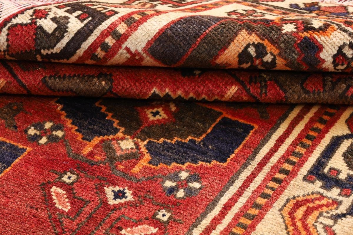Orientteppich rechteckig, Nain mm Läufer, Höhe: Shiraz Perserteppich 10 Orientteppich 119x219 Trading, / Handgeknüpfter